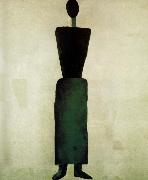 Kasimir Malevich Conciliarism-s Women shape oil